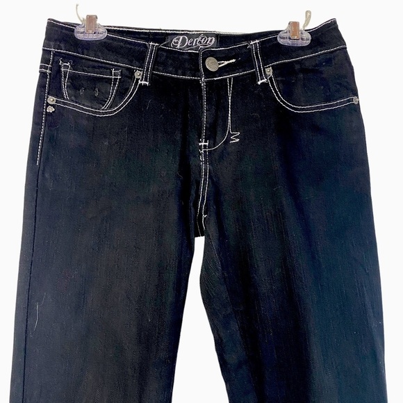 DEREON Beyoncé House of Dereon Jeans. Black wash. - Picture 2 of 5